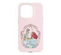 Custodia per iPhone 15 Pro Disney Lady and the Tramp Valentine's Day Spaghetti Kiss