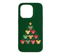Custodia per iPhone 15 Pro Disney Mickey Mouse Icon Ornaments Christmas Tree Holiday
