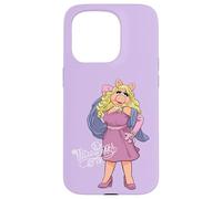 Custodia per iPhone 15 Pro Disney The Muppets Miss Piggy Big Pose