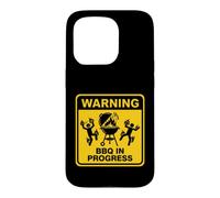 Custodia per iPhone 15 Pro Divertente barbecue in corso per grigliare