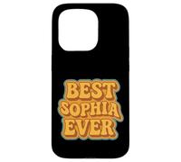 Custodia per iPhone 15 Pro Divertente Design Retro per la Migliore Sophia