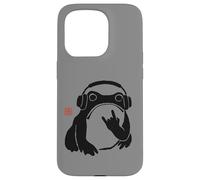 Custodia per iPhone 15 Pro Divertente Matsumoto Hoji Grumpy Frog Rock-And-Roll Music Art