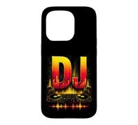 Custodia per iPhone 15 Pro DJ Disc Jockey Club Disco Rave Psytrance Techno Goa House DnB