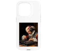 Custodia per iPhone 15 Pro DJ Mozart - Classical Music Meets Turntable | Funny DJ Music