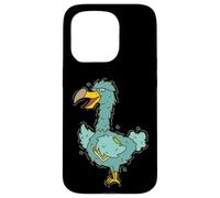 Custodia per iPhone 15 Pro Dodo Uccello con occhiali e libro