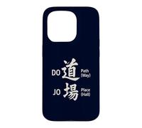 Custodia per iPhone 15 Pro "DOJO - Path Place" Significato giapponese Kanji Arti Marziali