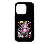Custodia per iPhone 15 Pro Donna - Sparkle Like A Unicorn Cute Unicorn Lover Magical