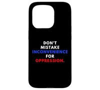Custodia per iPhone 15 Pro Don't Mistake Iconvenience For Oppression Wear A Face Mask