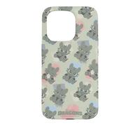 Custodia per iPhone 15 Pro DreamWorks Dragons Toothless Expression Paint Strokes