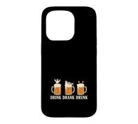 Custodia per iPhone 15 Pro Drink Drink Drunk Beer Gavian Beach Humor