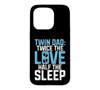 Custodia per iPhone 15 Pro Due volte l'amore metà del sonno Twin Dad