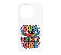 Custodia per iPhone 15 Pro È il compleanno di mio padre, pappagallo, papà, compleanno di famiglia