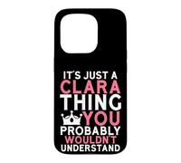 Custodia per iPhone 15 Pro È solo una cosa di Clara che probabilmente non capiresti