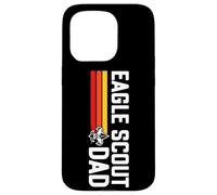 Custodia per iPhone 15 Pro Eagle Scout Dad Scouting Pride Scouts BSA Retro 80's