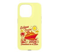 Custodia per iPhone 15 Pro Eclipse Cruise 2026 Spagna Totalidad En El Mar