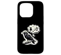 Custodia per iPhone 15 Pro Edgar Allan Poe Raven Letteratura gotica Poesia macabra