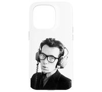 Custodia per iPhone 15 Pro Elvis Costello Guardando I Detectives Era Portait 1977