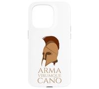 Custodia per iPhone 15 Pro Eneide - Mitologia romana - Arma Virumque - Latino classico