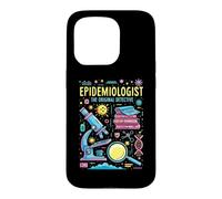Custodia per iPhone 15 Pro Epidemiologo Lavoro Professione Occupazione Epidemiologia