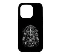Custodia per iPhone 15 Pro Estetica dell'imperatrice asiatica imperiale del trono di seta