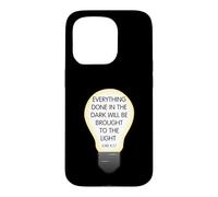 Custodia per iPhone 15 Pro Everything Done in the Dark Luke 8 17 Design ispiratore