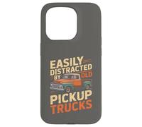 Custodia per iPhone 15 Pro Facilmente distratto da vecchi camioncini Vintage Classic