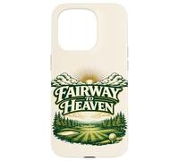 Custodia per iPhone 15 Pro Fairway to Heaven Golf - Vintage Retro per golfisti Man Cave