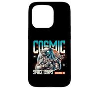 Custodia per iPhone 15 Pro Fantascienza Cosmic Space Corps Alien Warrior Battalion