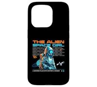 Custodia per iPhone 15 Pro Fantascienza The Alien Space Girl Universo Mistero E Meraviglia