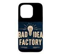 Custodia per iPhone 15 Pro Fantastica fabbrica di cattive idee per ragazzi e ragazze