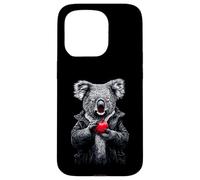 Custodia per iPhone 15 Pro Fantastico motivo artistico Koala Lover Animal Apple Graphic Zoo
