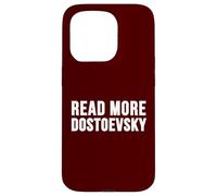 Custodia per iPhone 15 Pro Fëdor Dostoevskij Leggi di più Lettore filosofico Dostoevskij