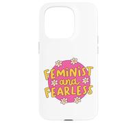 Custodia per iPhone 15 Pro Femminista e senza paura