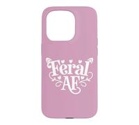 Custodia per iPhone 15 Pro Feral AF Feral Summer Sarcastic