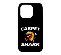 Custodia per iPhone 15 Pro Ferret Owner Carpet Shark Retro Cartoon Weasel