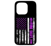 Custodia per iPhone 15 Pro Fire Department Firefighter Fireman Fire Rescue Firefighting