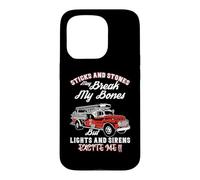 Custodia per iPhone 15 Pro Firefighter Lights And Sirens Excite Me Fire Truck Driver