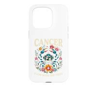 Custodia per iPhone 15 Pro Flusso del cancro con le maree zodiaco astrologia motivazionale