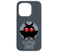 Custodia per iPhone 15 Pro Flutter Chaos Mothman Leggenda Criptica