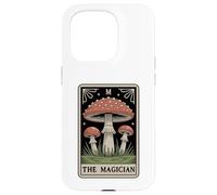 Custodia per iPhone 15 Pro Fly Agaric Amanita Muscaria Fungo Il Mago Tarocchi Carta