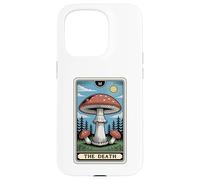 Custodia per iPhone 15 Pro Fly Agaric Amanita Muscaria Fungo La Morte Tarocchi Carta