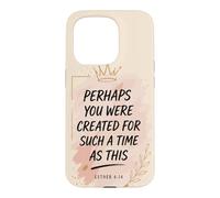 Custodia per iPhone 15 Pro Forse sei stato creato per un tale tempo Esther Verse