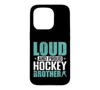 Custodia per iPhone 15 Pro Forte E Orgoglioso Hockey Brother Ice Rink