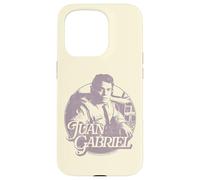 Custodia per iPhone 15 Pro Foto di Juan Gabriel Distressed Circle