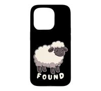 Custodia per iPhone 15 Pro Found Minimalist Sheep Psalm 23 Lamb Christian