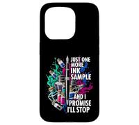 Custodia per iPhone 15 Pro Fountain Pen Just One More Ink Sample Calligraphy