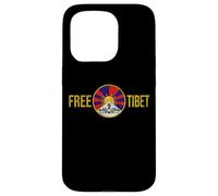Custodia per iPhone 15 Pro Free Tibet Tibetan Flag Emblem Restore The Dalai Lama