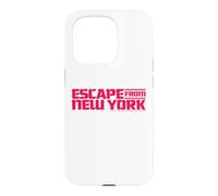 Custodia per iPhone 15 Pro Fuga da New York Retro 80s Movie Logo