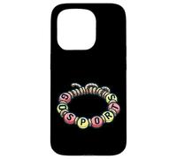 Custodia per iPhone 15 Pro Fun Friendship Bracelet with Words Go Sports