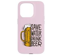 Custodia per iPhone 15 Pro Funny Bar Alcohol Drinking Party Beer Brew Craft Cerveza